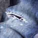 Men's Ripped Skinny Jeans High Street Style Distressed Dark Blue Washed Trendy Brand Embroidered Retro Slim Fit Jeans_mkmklike.com