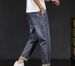 Large Size Men's Clothing 2025 New Badge Elastic Waist Jeans Men Plus Fat Plus Size Trendy Brand Jeans Men 300_mkmklike.com