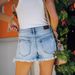 Women's Clothing Fashion Trend Ripped Jeans With Fringes, High Waist, Slim, Foreign Trade Denim Shorts Are Popular Among Women_mkmklike.com