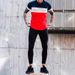 Men's Clothing loose sports suit 3D digital printing personalized fashion short-sleeved trousers_mkmklike.com
