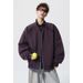 Rero Sand-Collar Fligh For Men, Sylish And Sophisicaed Cleanfi Coa, American Syle Shor Shoulder Baseball_mkmklike.com