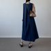 Korean Chic 2025 Summer New Style French Minimalist Temperament Design Sense Backless Denim Vest Dress For Women_mkmklike.com