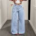Versatile Casual Women's Jeans Long Pants Trendy Design Relaxed Everyday Wear Versatile Comfortable Feshion Trend_mkmklike.com