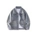 Men's Clothing Spring And Autumn Fashion Retro Denim Jackets Washed Jacquard Work Shirts_mkmklike.com