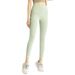 Peach High Waist One-Piece No Embarrassing Line Sports Running Nine-Point Anti-Rolling Edge Fitness Training Yoga Pants_mkmklike.com