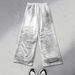 Dirty Dyed Washed White Jeans Men's Trendy Brand Wasteland Style Niche Straight Pants_mkmklike.com