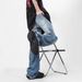 Nordmann European And American Style Gradient Ripped Jeans For Men Cleanfit High Street Cool Micro Flare Couple Slim Pants_mkmklike.com