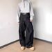Versatile Trend American Retro Denim Black Pleated Scimitar Jeans Men's Temperament Harajuku Japanese Ins Tide_mkmklike.com