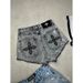 Women's Clothing Flower Hand Painted Ripped Denim Shorts Embroidered Ink High Waist Slim Hot Girl Hot Pants Casual Trend_mkmklike.com