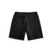 Men's European Fit Denim Shorts - Distressed Hem With Rhinestone Detail Summer Casual Cargo Shorts_mkmklike.com