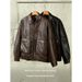 Loom Urban Cool! Men's Leather Jacket With Lychee Texture, Loose Fit, Winter Commuter Style, Handsome Turn-Down Collar Zipper_mkmklike.com