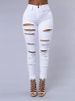 K New European And American Ripped Jeans For Women, Women's Small Leg Pants, Women's Jeans_mkmklike.com