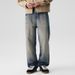 CLEANFIT Jeans Men's Harlan Loose Straight Youth Trendy Brand Long Harlan American Retro Double Craft New Zhiyi Clothes Decoration K11 Denim Ten Mile_mkmklike.com