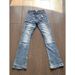 Cleanfit Vintage Washed Jeans – Relaxed Fit With Subtle Bell Flare & Cat Whisker Details (S-3xl, Blue)_mkmklike.com