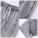 Men's Street Style Loose Straight Leg Jeans Retro Washed Distressed American 400G Terry Pants_mkmklike.com