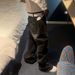 Men's Clothing Men's Washed Embroidered Jeans Floor Length Versatile Straight Leg Men's Pants For Formal & Casual_mkmklike.com
