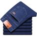 Korean Style Jeans Fashion Straight Slim Fit Men's Trendy Mid-Waist Long Pants Manufacturer Whoale Export Various_mkmklike.com