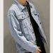 American Denim Jacket Men's Spring And Autumn High-end Trendy Ins Versatile Jacket Ruffian Handsome Gown Loose Version Top And Clothing_mkmklike.com
