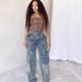 Women's Clothing Jeans Autumn And Winter New Star Tassel Raw Edge Loose Straight Casual Pants Women_mkmklike.com