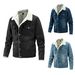 2025 Winter New Jacket With Velvet Warm Cowboy Coat Fashion Trend Men's Wear American Style_mkmklike.com