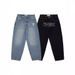 Men's Clothing Street Baggy Casual Jeans Men Retro Hip Hop Embroidery Trendy Fashion High Waist Jeans_mkmklike.com