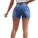 New Xintang jeans sexy hotties high waist tight butt ripped denim shorts for women_mkmklike.com