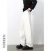 Men's Clothing Retro Silhouette Washed Scimitar Jeans Men's Trendy Brand Loose Straight Wide Leg Trousers_mkmklike.com