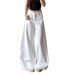 White Jeans Women's Straight Small Casual Wide Leg Pants Low Waist Loose And Skinny Denim Wide Leg Pants Women's_mkmklike.com