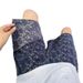 Men's American Retro Star Print Denim Shorts High Street Style Summer Loose Straight Leg Mid Length Five Point Pants_mkmklike.com