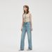 Narrow-fit Straight-leg High-end Jeans With Slightly Elastic, Non-deformable Fabric, Thick Fleece Composite For Warmth,_mkmklike.com