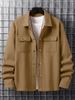 26 New Models Of Cross-border European And American Turn-down Collar Jackets, Loose-fitting Outerwear, Casual_mkmklike.com
