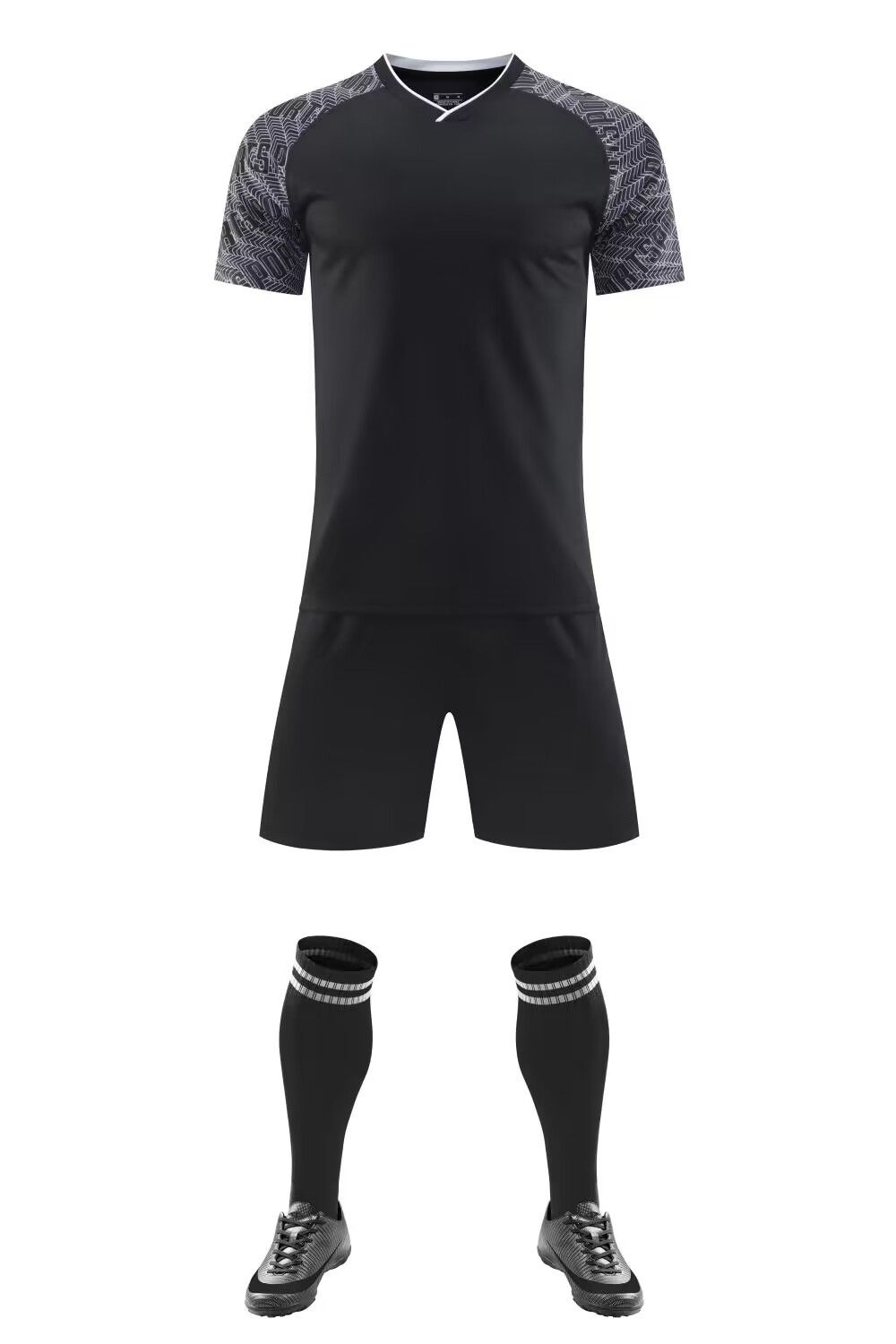 Men's Clothing summer adult sports training jerseys printed with words and numbers football uniforms suits men's sweat-absorbent and breathable_mkmklike.com