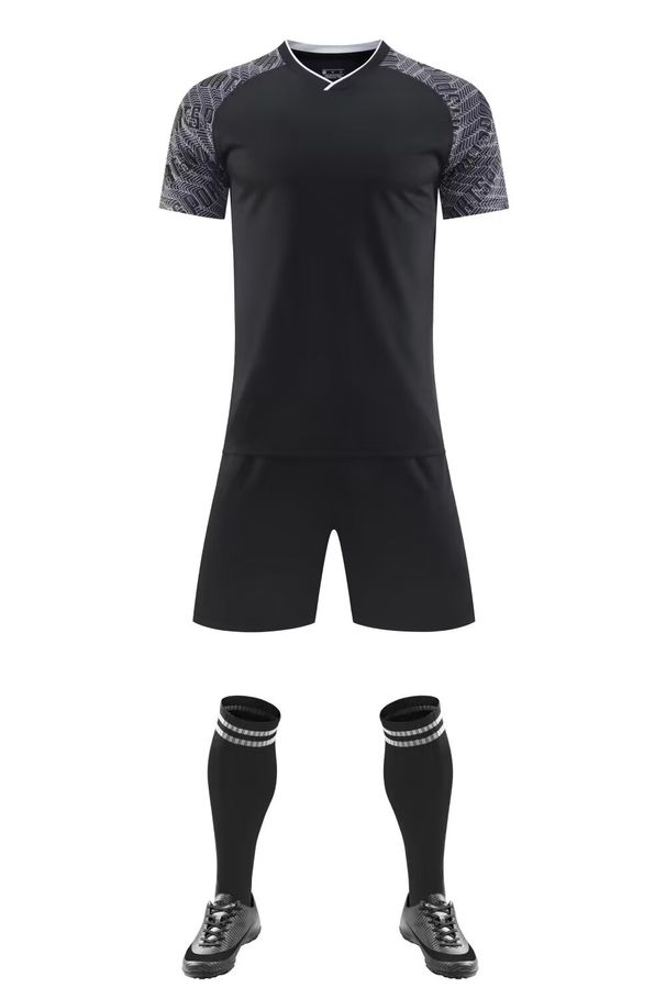 Men's Clothing summer adult sports training jerseys printed with words and numbers football uniforms suits men's sweat-absorbent and breathable_mkmklike.com