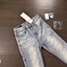 American High Street Style Bamboo Pattern Stretch Denim Jeans With Double Back Pockets, Men's Versatile Slim-fit Pants_mkmklike.com