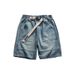 Men's Clothing Denim Shorts Men's Trendy Brand Ins Summer Wear Style Hip Hop Loose Casual Workwear Shorts Mid Length Pants_mkmklike.com