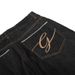 Retro Super Hard Original Denim Baggy Pants Men's Floor Length Straight Leg Embroidered Clothing_mkmklike.com
