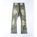 's New Cross-border Product Exclusively Europe America: Ripped, Slightly Flared, Fringed, Stretchy Men's Jeans For_mkmklike.com