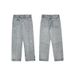 Streetwear Embroidery Button-Fly Jeans | Oversized Denim Pants With Vintage Wash & Hip-Hop Vibe (M-3XL) | Cotton Blend Relaxed Fit_mkmklike.com