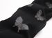 Men's Black High-Street Stretch Flared Jeans With Butterfly Embroidery – Slim Fit Retro Nightclub Denim Pants_mkmklike.com