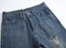 Men's Light Wash Distressed Straight Leg Jeans Vintage-Inspired Ripped Denim Pants for Casual And Streetwear_mkmklike.com