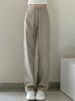 High-waisted Slim Straight-leg Jeans Women, Loose Fit, 2024 Spring/autumn New Style, Slimming, For Tall Individuals,_mkmklike.com