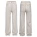 Men's Clothing & Archer0603 & Autumn Cleanfit White Loose Casual Wide Leg Pants, Versatile Straight Leg Jeans For Men_mkmklike.com