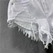 White Denim Sexy Low Waisted Ripped Hot Pants European Style Frayed Hem A Line Shorts Summer 2026 New Women's Clothing_mkmklike.com
