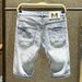 Men's Light Blue Ripped Denim Shorts Summer Fashion Trend Handsome Casual Hole Cutout Pants_mkmklike.com