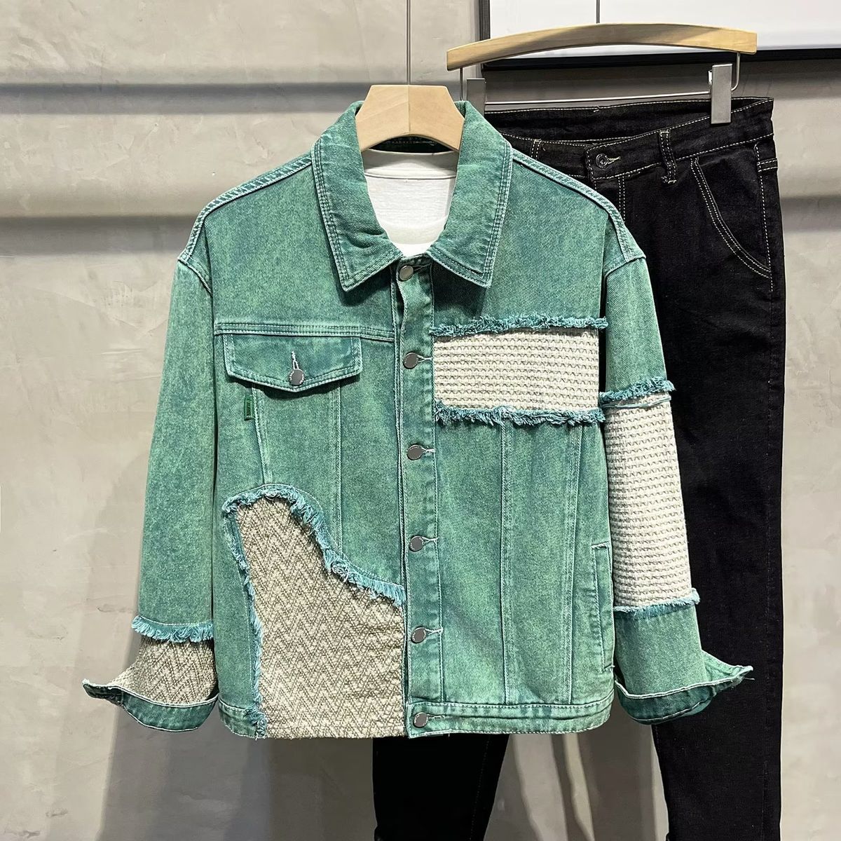 Men's Clothing High Quality Men's Korean Jacket Men's Casual Versatile Spring And Autumn Youth Jacket_mkmklike.com