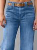 K New Women's Retro High Waisted Straight Leg Loose And Slimming Versatile Jeans_mkmklike.com