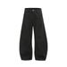 American Street Scimitar Jeans Design Loose Versatile Solid Color Wide-Leg Pants Men's Trendy Workwear Style Oversized_mkmklike.com