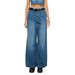 K Fashionable Retro Wide Leg High Waist Loose Slimming Straight Leg Street Jeans_mkmklike.com