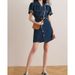 Jinqian Denim Dress Design Feeling Slim Waist, Commuting Short Sleeve, Small Figure Skirt Fashion_mkmklike.com