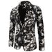 Famous ethnic style new casual printed single piece suit oversized men's clothing_mkmklike.com